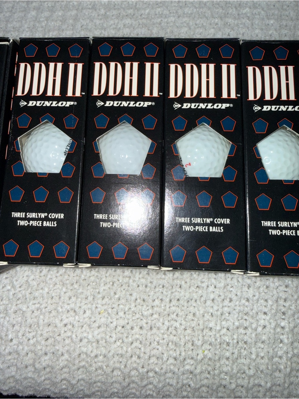 Dunlop DDH 2 Golf Ball In a 27 Ball value Pack in sets of 3